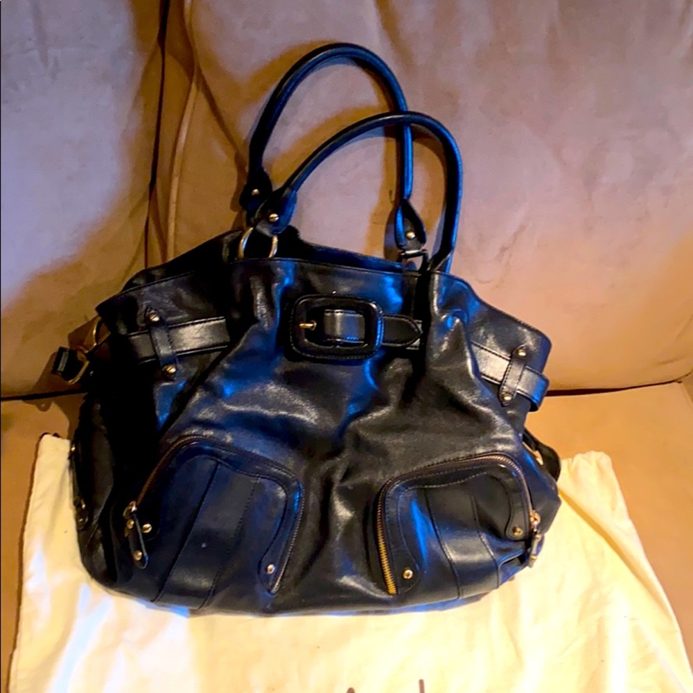 Cole Haan Large leather tote bag.